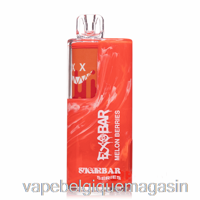 Vape Jetable Exobar X Sugar Bar Sb8000 Baies De Melon Jetables